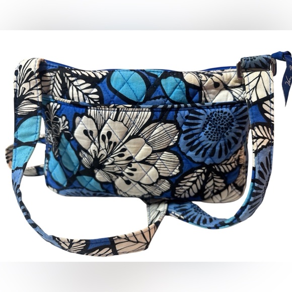 Vera Bradley Crossbody Bag with built in wallet - Blue Bayou - Picture 2 of 6